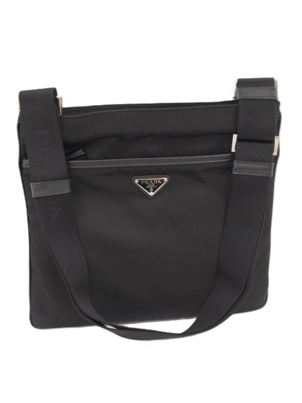 Prada Shoulder Bag Nylon Black